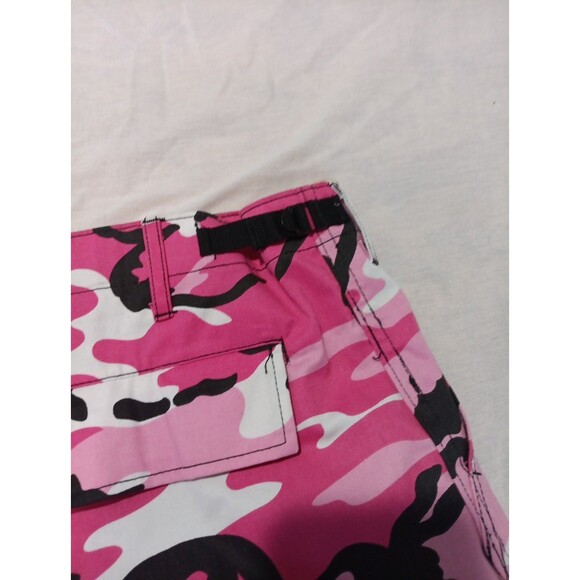 Rothco Tactical BDU Military Cargo Pink Camo Shorts XL Army Fatigues Uniform - Picture 4 of 7
